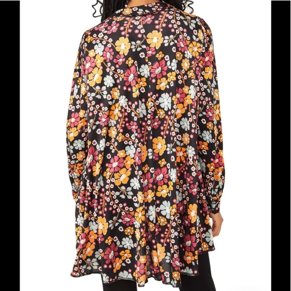 NEW Free People Daisy Jane Floral Shift Dress - Picture 4 of 9